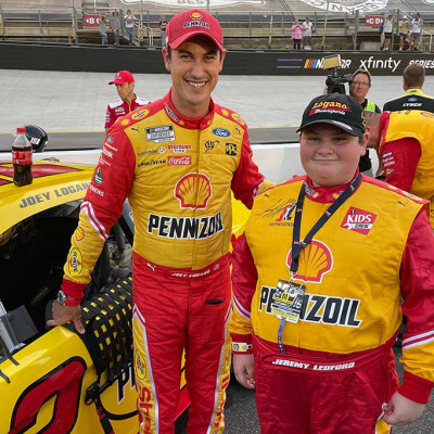 Meet Jeremy, the North Carolina youth selected as a Joey Logano Crew Member