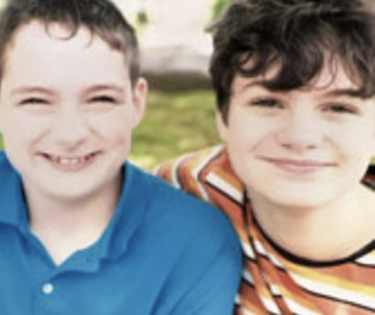 portrait of Chris and Cody