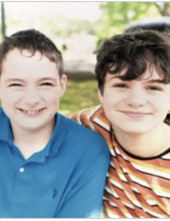 portrait of Chris and Cody