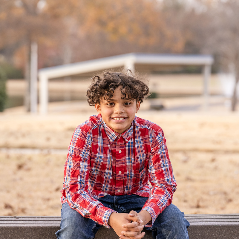 Elijah_01 Elijah sitting on bench
