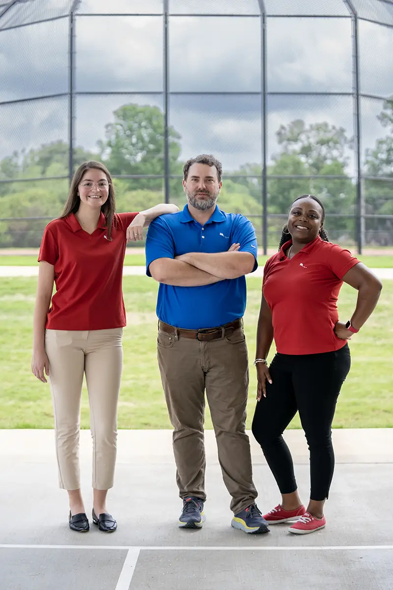 Group of Youth Villages Staff standing Youth Villages staff
