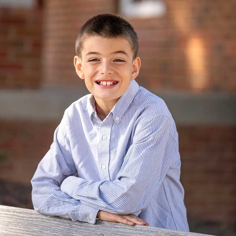 portrait of Braiden