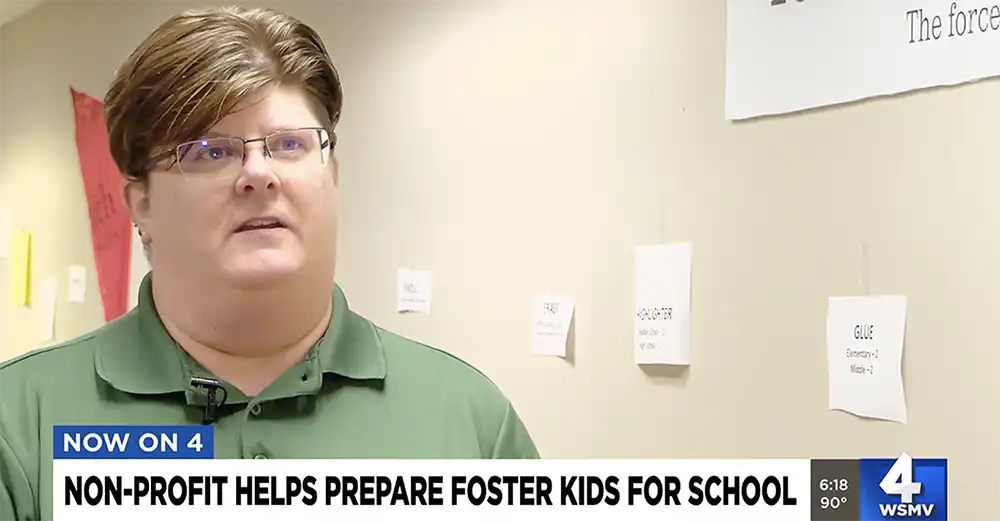 WSMV4-Nashville-Backback-Heroes-2024 Julie Abbott speaks to news station about Backpack Heroes