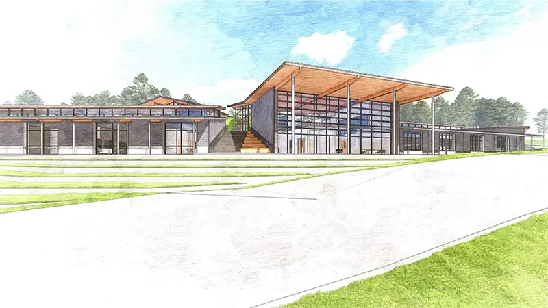 Cottage 2-2000 Phase 1 building rendering