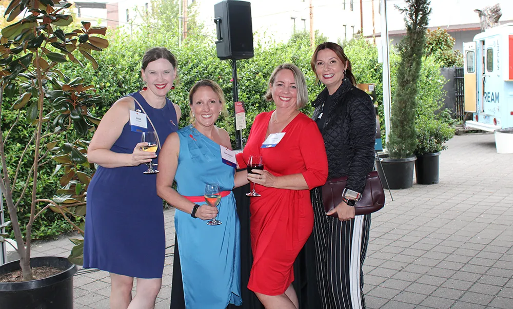 staff and donors at Oregon's Fall Celebration