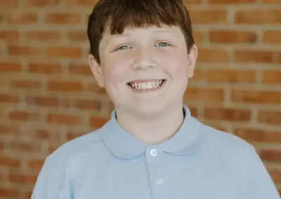portrait of Nolan for adoption and foster care recruitment